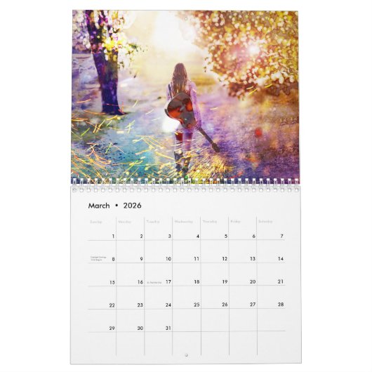 すべてのページカレンダーの写真 カレンダー (3月 2026)