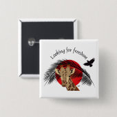 すべてのボタンの平和と自由 缶バッジ (正面&裏面)