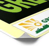 すべてのポスターに緑 ポスター (角)