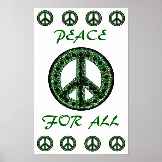 すべてのポスターの緑の平和 ポスター (正面)