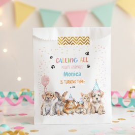 すべてのポーティ動物の誕生日パーティーを呼ぶ フェイバーバッグ