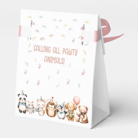 すべてのポーティ動物の誕生日パーティーを呼ぶ フェイバーボックス (裏面サイド)