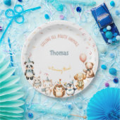 すべてのポーティ動物の誕生日パーティーを呼ぶ ペーパープレート (パーティー)