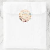 すべてのポーティ動物の誕生日パーティーを呼ぶ ラウンドシール (バッグ)