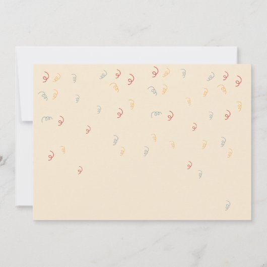 すべてのポーティ動物の誕生日パーティーを呼ぶ 招待状 (裏面)