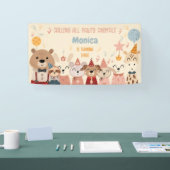 すべてのポーティ動物の誕生日パーティーを呼ぶ 横断幕 (トレードショー)