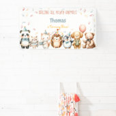 すべてのポーティ動物の誕生日パーティーを呼ぶ 横断幕 (インサイチュ)