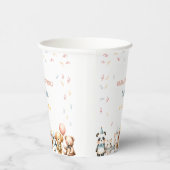 すべてのポーティ動物の誕生日パーティーを呼ぶ 紙コップ (右)
