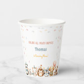 すべてのポーティ動物の誕生日パーティーを呼ぶ 紙コップ (正面)