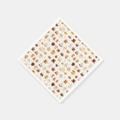 すべてのマイコーヒーパッチワークキルトパターンNo7 スタンダードカクテルナプキン (角)