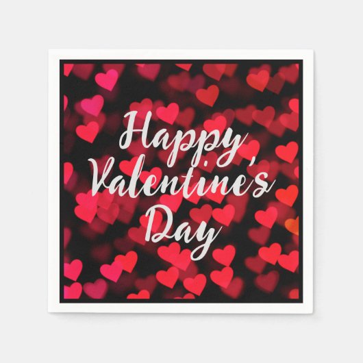 すべてのマイハート スタンダードカクテルナプキン (正面)