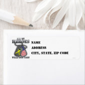 すべてのマイヒーローズ衣服ドッグタグ ラベル (インサイチュ)