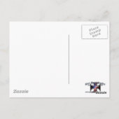 すべてのマイヒーローズ衣服ドッグタグ – 迷彩柄 ポストカード (裏面)