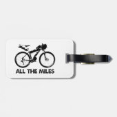 すべてのマイルをバイクパッキング ラゲッジタグ (裏面横)