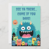 すべてのモンスターをパーソナライズする 招待状 (裏面)