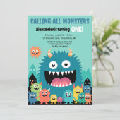 すべてのモンスターをパーソナライズ 招待状 (スタンド正面)