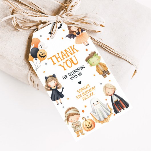 すべてのモンスタースハロウィーン誕生日メッセージカード ギフトタグ