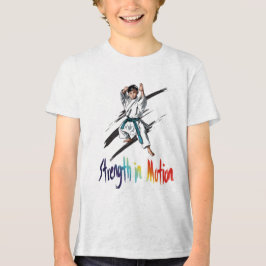 「すべてのモーションのダイナミック強度」 トライブレンドＴシャツ