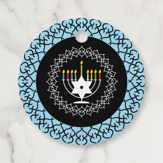 すべてのユダヤ人大事な行事メッセージカード フェイバータグ (正面)