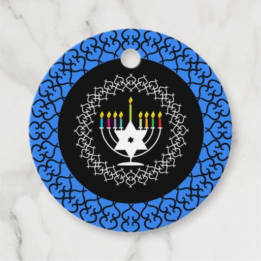 すべてのユダヤ人大事な行事メッセージカード フェイバータグ (正面)