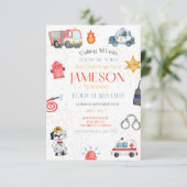 すべてのユニットの呼び出し誕生日招待状 招待状 (スタンド正面)