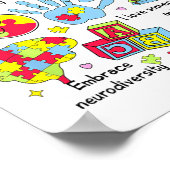 すべてのユーザーが異なる方法で通信1 ポスター (角)