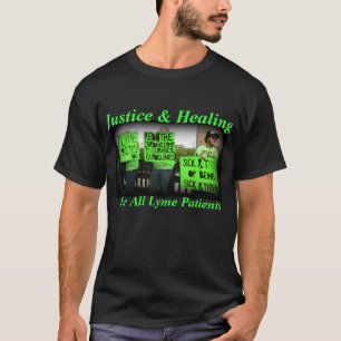 すべてのライム患者のための正義と癒し Tシャツ