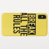 すべてのルールを破る Case-Mate iPhoneケース (裏面(横))