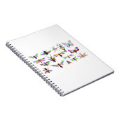 すべてのレインボーバグ ノートブック (右側)