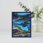 すべてのレベルでの修復Marbledはがき ポストカード (スタンド正面)