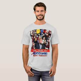 すべてのロシア人、トランプ・ラリー、トランプ、ロシア、絵文字 Tシャツ