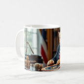 すべての一口で清浄なユーモア！ コーヒーマグカップ (正面左)