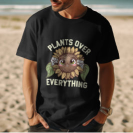 すべての上の植物 Tシャツ
