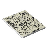 すべての不安を彼に投げ掛ける – 1ペテロ5:7 ノートパッド (アングル)