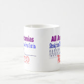 すべての不整脈は彼ら自身を終わりますまっすぐにします コーヒーマグカップ (中央)