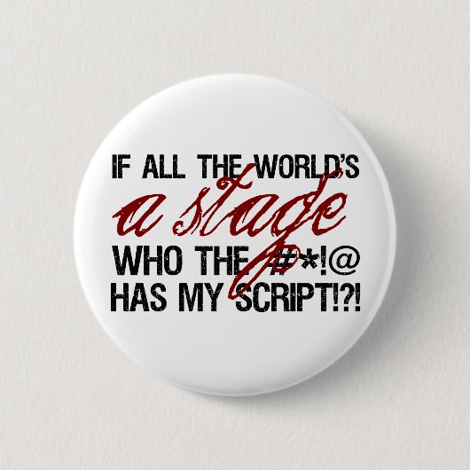 すべての世界がステージ…なら 缶バッジ (正面)