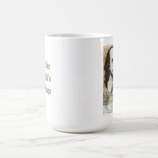 すべての世界はステージシェークスピア及び地球のマグです コーヒーマグカップ (中央)