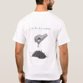 すべての世界は段階です Tシャツ (裏面)