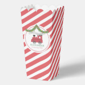 すべての乗船クリスマススチームトレイン誕生日ポップコーン フェイバーボックス (裏面)