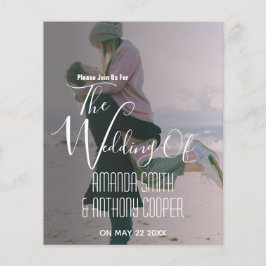 すべての予算を1つの情報で割り当て、結婚式招待状 チラシ