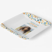 すべての事が可能な神とバタフライグラード ペーパープレート (傾斜あり)