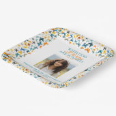 すべての事が可能な神とバタフライグラード ペーパープレート (傾斜あり)