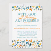 すべての事が可能な神とバタフライグラード 招待状 (正面)