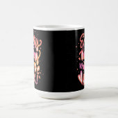 すべての事がOKになるタイポグラフィコーヒーマグ モーフィングマグカップ (中央)