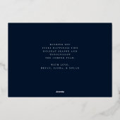 すべての事でJoy写真 箔シーズンカード (裏面)