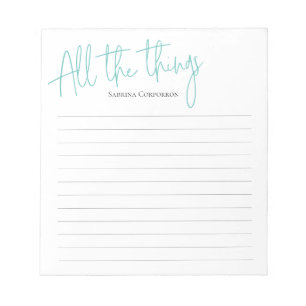 すべての事の原稿のメモ帳 ノートパッド