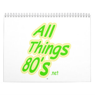 すべての事の80年代Calandar カレンダー
