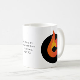 すべての事は可能であるマーク9:23 コーヒーマグカップ