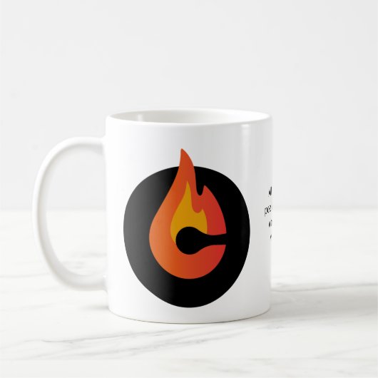 すべての事は可能であるマーク9:23 コーヒーマグカップ (左)