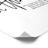 すべての事は善のために共に働く… – ローマ8:28 ポスター (角)